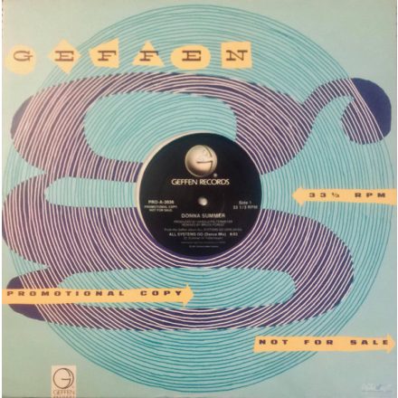 Donna Summer – All Systems Go maxi (Ex/Ex)