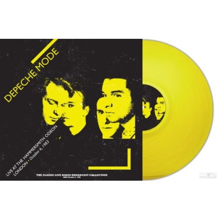 Depeche Mode – Live At The Hammersmith Odeon London , 1983 Lp,  Yellow  