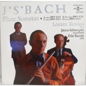   J.S. Bach, Lóránt Kovács, János Sebestyén, Ede Banda – Flute Sonatas Lp (Vg/Ex)