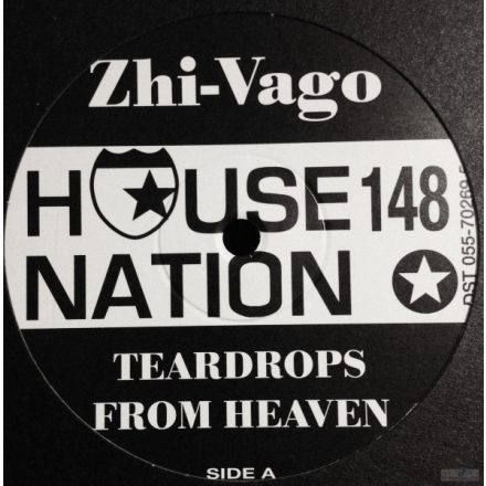 Zhi-Vago – Teardrops From Heaven (Remixes) Maxi (Vg+/Vg+)