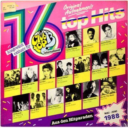 Various – Club Top 13  Hits Mai/Juni 1988 (Vg+/Vg+)