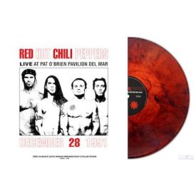   RED HOT CHILI PEPPERS - Live At Pat O Brien Pavilion Del Mar Lp, Re, Ltd , Red-Marble Vinyl 180g.