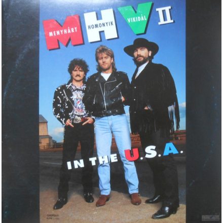 MHV  ‎– In The U.S.A. Lp 1991 (Vg+/Vg+)