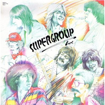 Supergroup – Supergroup Live Lp 1982 (Vg+/Vg+)