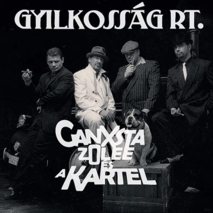 GANXSTA ZOLEE ÉS A KARTEL - GYILKOSSÁG RT  2xLp ( BLACK & WHITE COLOURED VINYL)