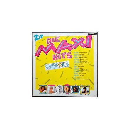Various – Die Maxi Hits - Summer '88 2xLp (Vg/Vg)