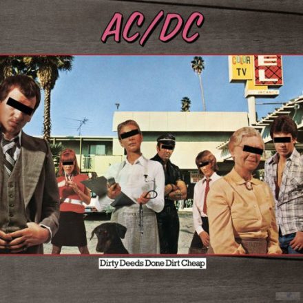 AC/DC - Dirty Deeds Done Dirt Cheap Lp, Album,Re