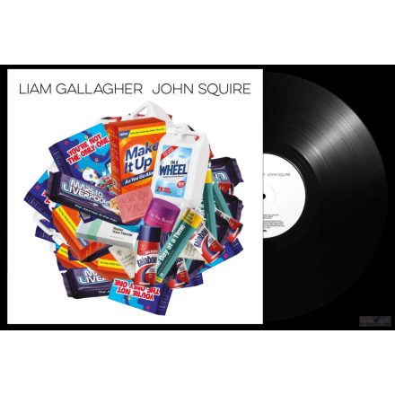 Liam Gallagher & John Squire - Liam Gallagher & John Squire LP ( Black Vinyl+ Poster A2)
