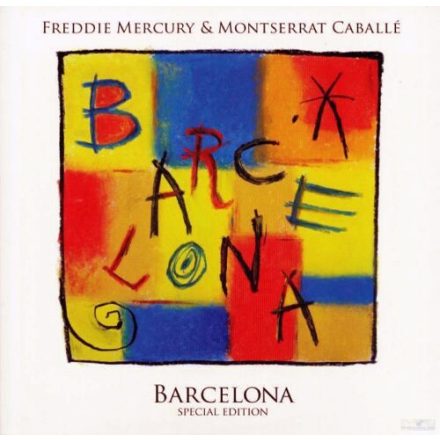 Freddie Mercury & Montserrat Caballé - Barcelona Special Edition lp + download card