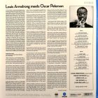 Louis Armstrong Meets Oscar Peterson – Louis Armstrong Meets Oscar Peterson LP,Album,Re, Blue Vinyl