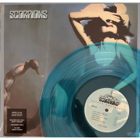   Scorpions - Savage Amusement LP, Album, (RE, RM, 180, Curacao Blue Vinyl)