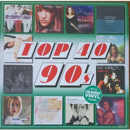  Various - TOP 40 90S LP (COLOURED VINYL)