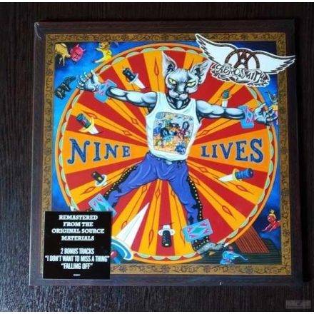 Aerosmith - Nine Lives 2xLP, Album, RE