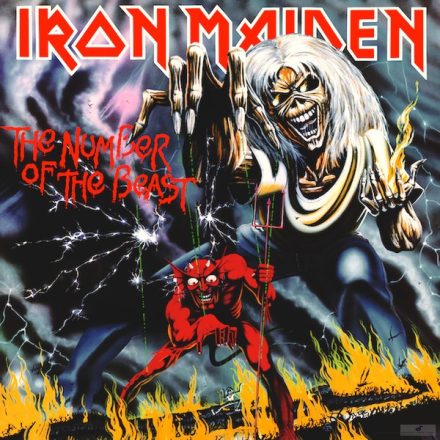 Iron Maiden ‎– The Number Of The Beast Lp,Album,Re 