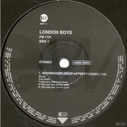 London Boys – Moonraker (Vg+/Generic)