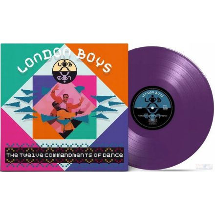 London Boys – The Twelve Commandments Of Dance Lp ,Album,Re (Purple Vinyl)