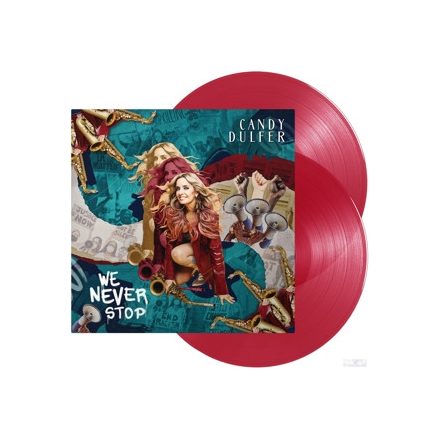 Candy Dulfer - We Never Stop 2xLp,Album (Transparent Red Vinyl) 