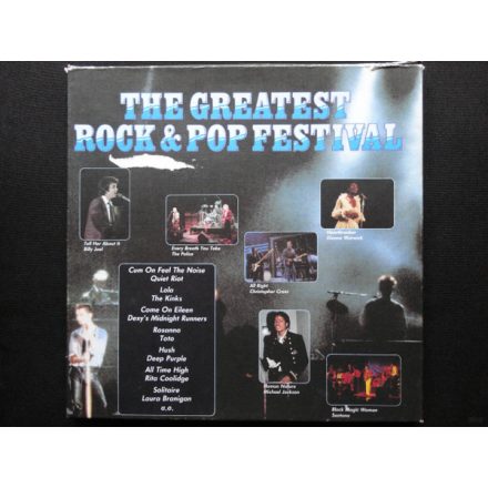 Various – The Greatest Rock & Pop Festival 3xLp (Vg+/Vg+)