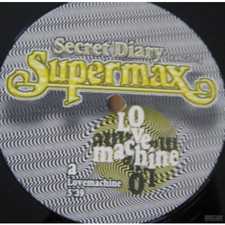 Secret Diary  Featuring Supermax – Love Machine Maxi (Ex/Vg)