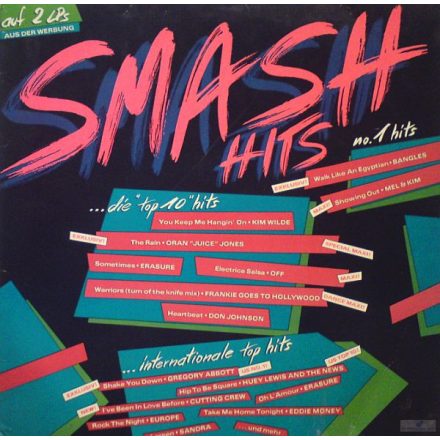 Various – Smash Hits 2xLp 1987 (Vg+/Vg+)
