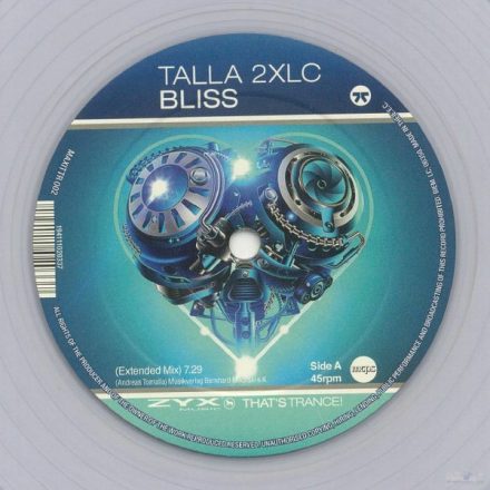 Talla 2XLC – Bliss / No Fate Maxi (coloured Vinyl)