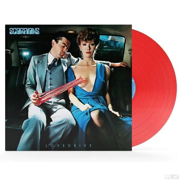 Scorpions - Lovedrive LP, Album ( RE, RM, 80, Red Vinyl ) -