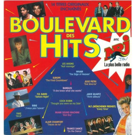 Various – Boulevard  Hits Lp 1986(Nm/Vg+) /Wham - F.R. David - Europe
