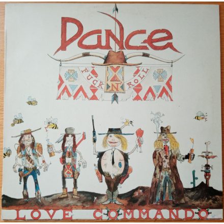 Dance – Love Commando LP 1990 (Vg/Vg+)