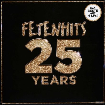  FETENHITS -  25 YEARS  4xLp (Adamski, Queen , Abba, Pet Shop Boys ... )