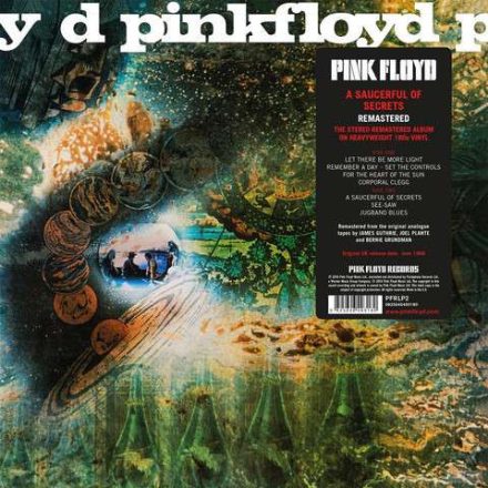 Pink Floyd - A Saucerful Of Secrets Lp,Album,Re
