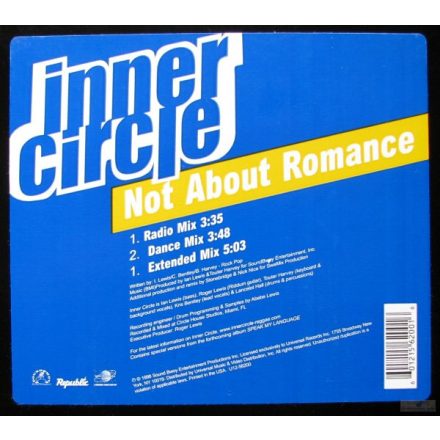 Inner Circle – Not About Romance (Vg+/Vg+)