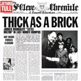 Jethro Tull - Thick As A Brick LP, Album, 