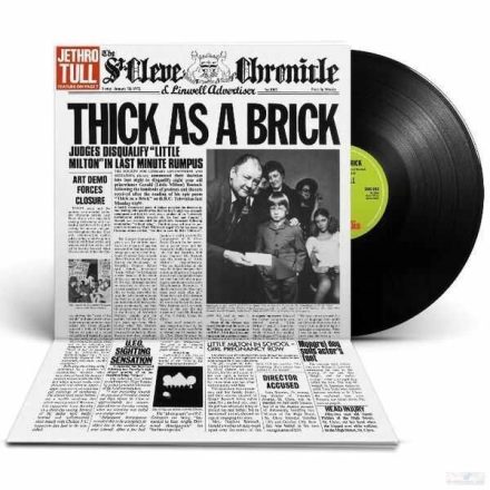 Jethro Tull - Thick As A Brick LP, Album, 50th Anniversary, Half-Speed