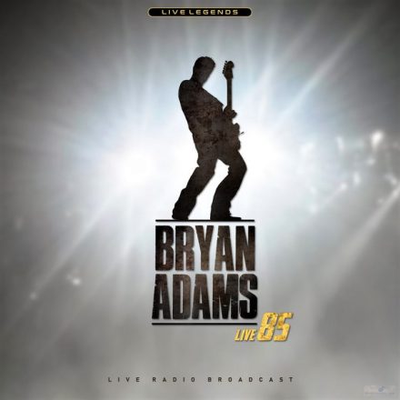 Bryan Adams ‎– Live 85 Lp, Clear Vinyl