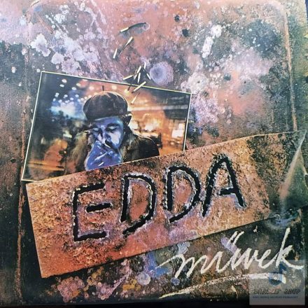 Edda művek - 1. album Lp 1980 (Vg+/Vg) + insert