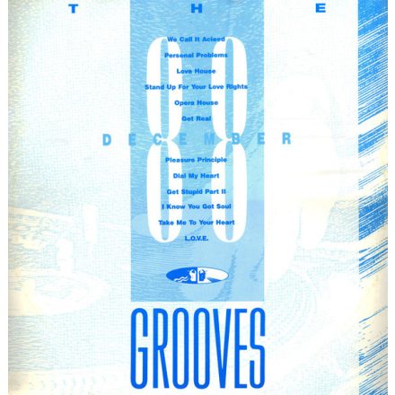Various – The Grooves - December 88 Lp (Vg+/Vg+)