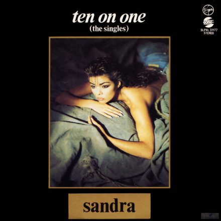 Sandra ‎– Ten On One (The Singles) Lp 1987 (Vg+/Vg)
