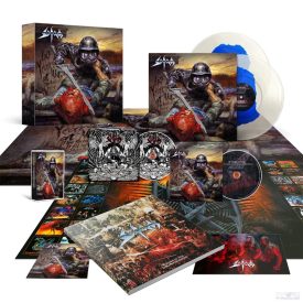   Sodom - 40 Years At War - The Greatest Hell of Sodom Boxset only for Europe – Ltd. 3.500   Megjelenés 2022.10.28.