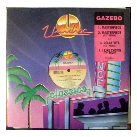 Gazebo – Masterpiece  Lp ( Maxi Vinyl, 12")