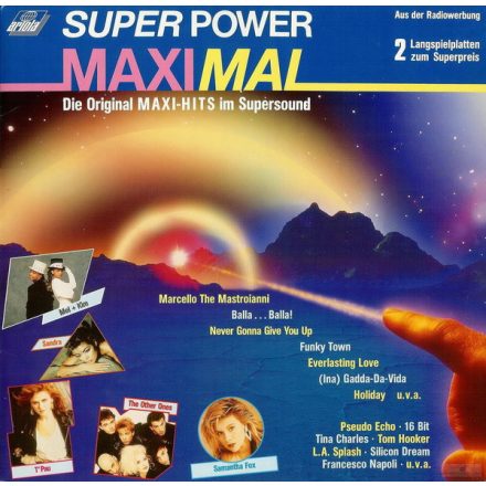 Various – Super Power Maximal 2xLp (Vg+/Vg+) /Sandra - Rick Astley - Francesco Napoli ...