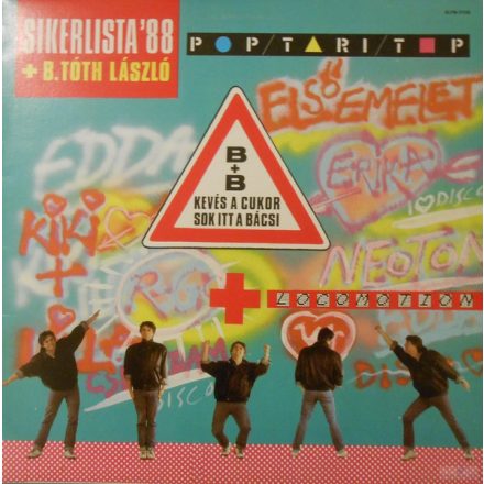 B. Tóth László – Pop-Tari-Top '88 Lp (Ex-Vg+/Vg+)