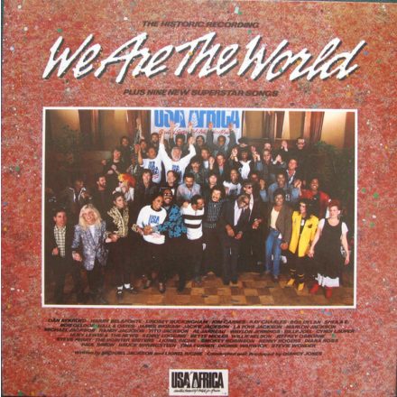 USA For Africa – We Are The World Lp  1986 (Vg+/Vg+)