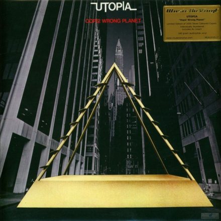 Utopia - Oops! Wrong Planet LP, Album, Ltd, Num, 180, Silver