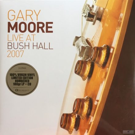 Gary Moore ‎– Live At Bush Hall 2007 2xlp
