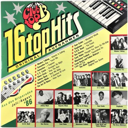 Various – Club Top 13 · Juli/August '86 Lp (Vg/Vg)