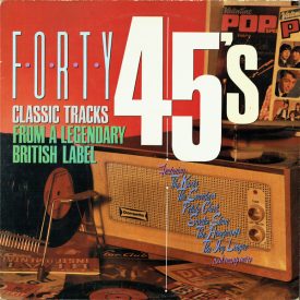   Various – Forty 45's (Classic Tracks From A Legendary British Label) 2xLp (Vg-G/Vg) UK.