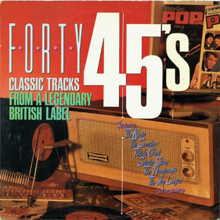 Various – Forty 45's (Classic Tracks From A Legendary British Label) 2xLp (Vg-G/Vg) UK.