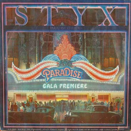 Styx – Paradise Theatre Lp,Album, Gatefold Sleeve 1981 (Vg+Vg+)