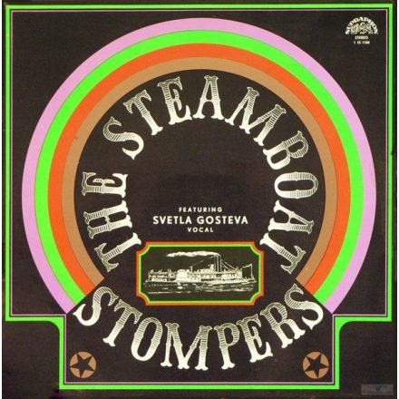 The Steamboat Stompers  Featuring Svetla Gosteva – The Steamboat Stompers Lp (Ex/Vg+)