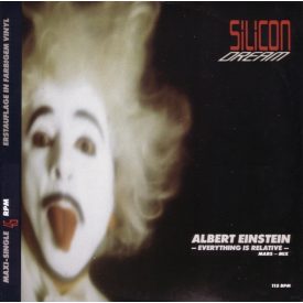   Silicon Dream – Albert Einstein - Everything Is Relative (Mars-Mix) (Ex/Vg+) Grey Marbled Vinyl